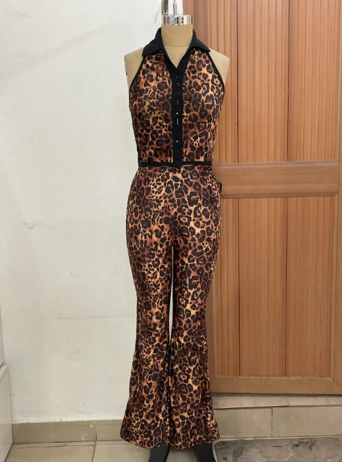 Elara Women Animal Printed Velvet Co-ord Set